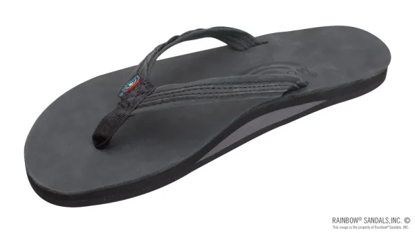 The Madison – Single Layer Arch Support with a  Braid on a 1/2″ Narrow Rolled Strap