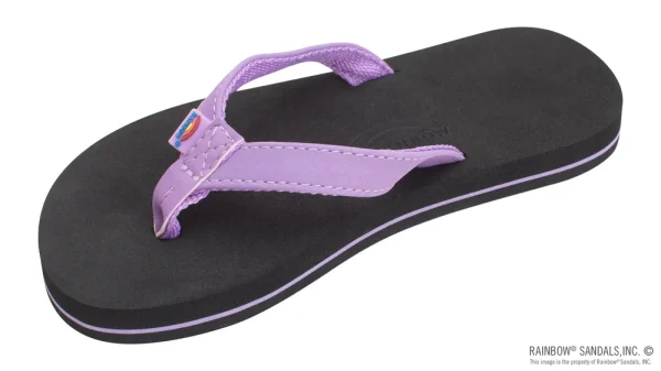The Grombow – Soft  Rubber Top Sole  with 1/2″ Narrow Strap and Pin line