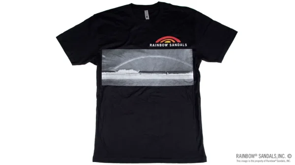 Men’s T-Shirt Rainbow over the Pipeline Wave