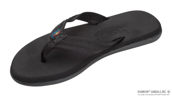 The Paisley – Ladies Soft Top Rubber with a 3/4″ Nylon Flirty Braidy Strap