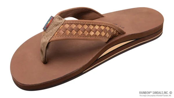 The Bentley – Premier Leather Double Layer Arch Woven Strap