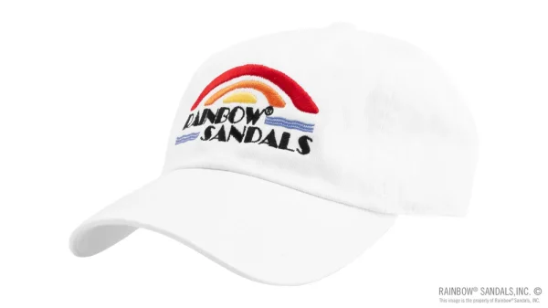 Rainbow Sandals Dad Hat – Vintage Logo