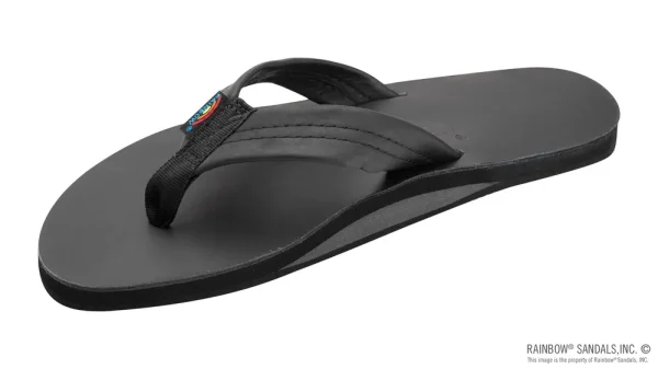 Single Layer Classic Leather with Arch Support 1″ Strap
